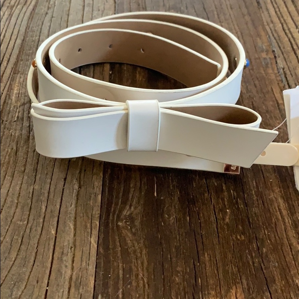 Kate Spade Soft cream leather Belt